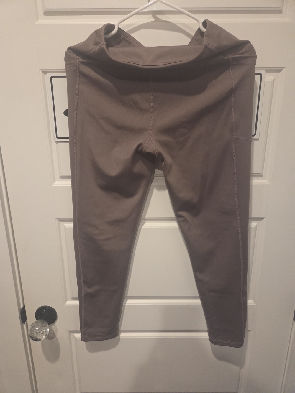 ' Stretch Leggings - Taupe